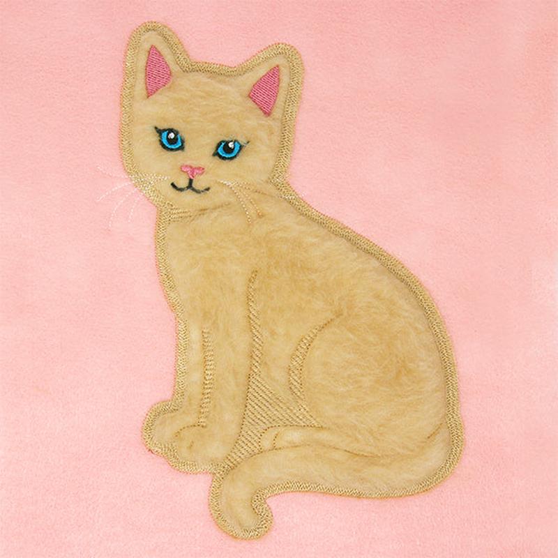Fluffy Kitty (Applique)