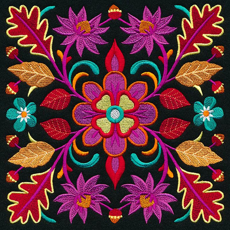 Flourish of Fall Square