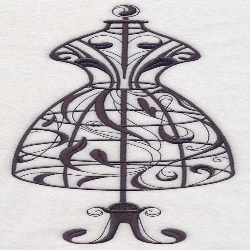 Flourishing Creativity - Dress Form