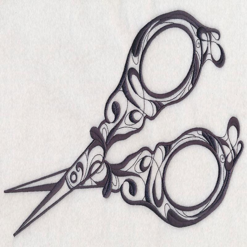 Flourishing Creativity - Scissors