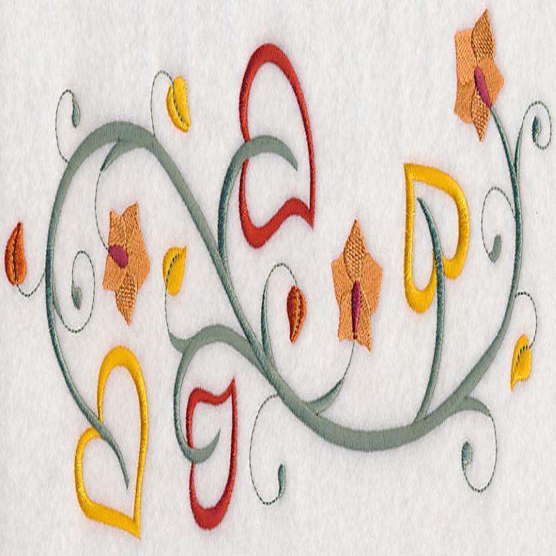 Flourishing Fall Butterfly Border