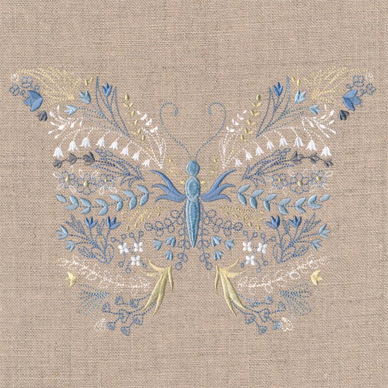 Flourishing Wildflower Butterfly