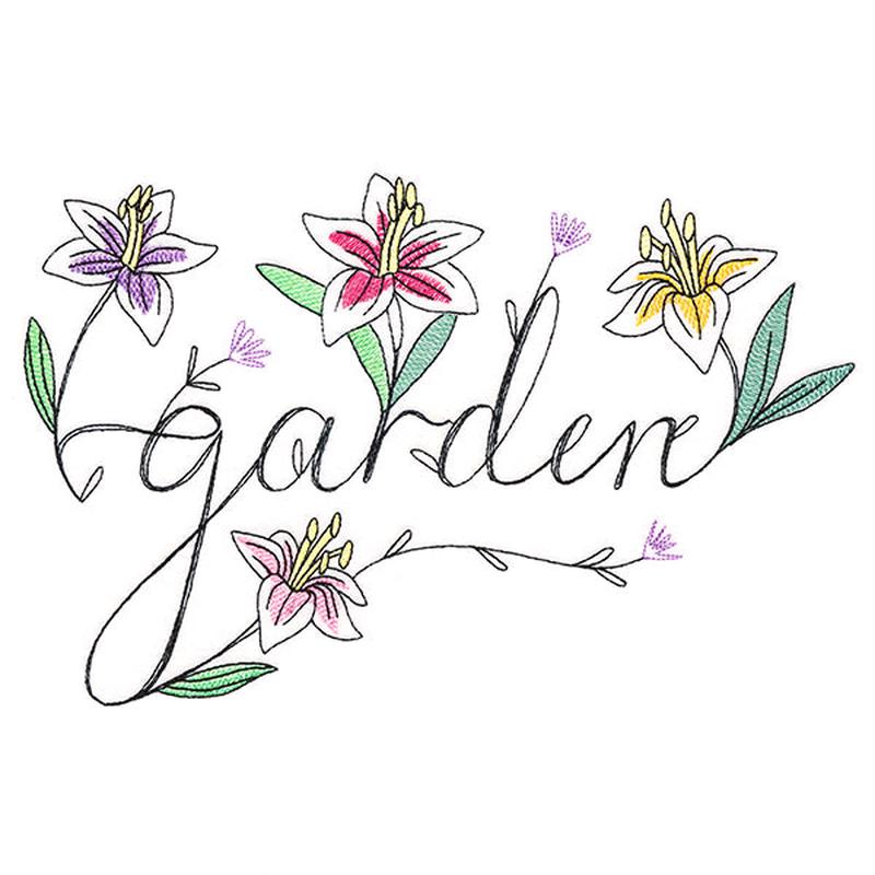 Flourishing Words - Garden