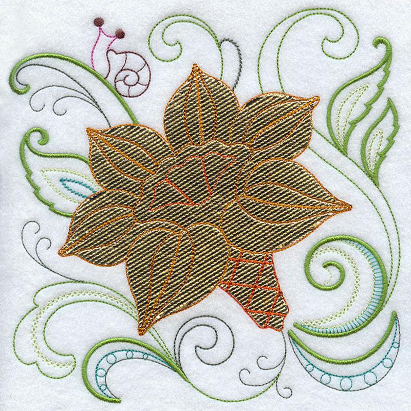 Flower and Snail (Mylar)