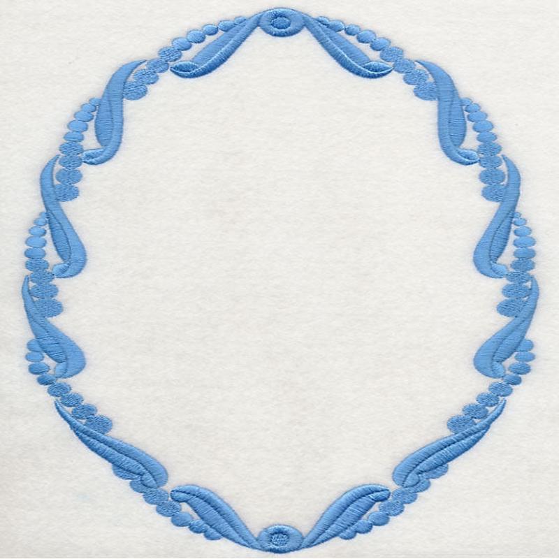 Flower Cameo - Iris (Frame Only)