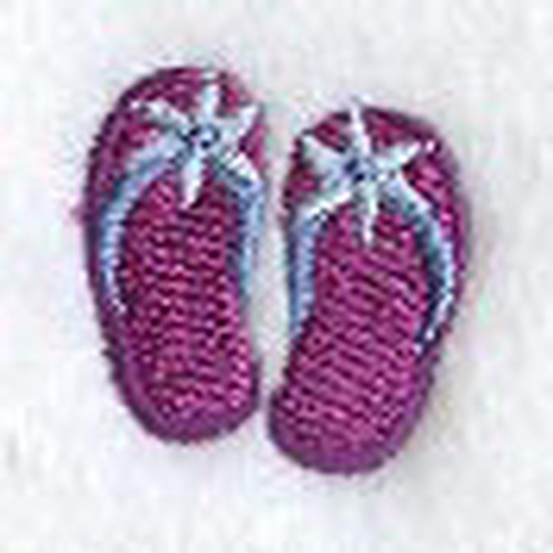 Flower Flip-flops (Miniature)