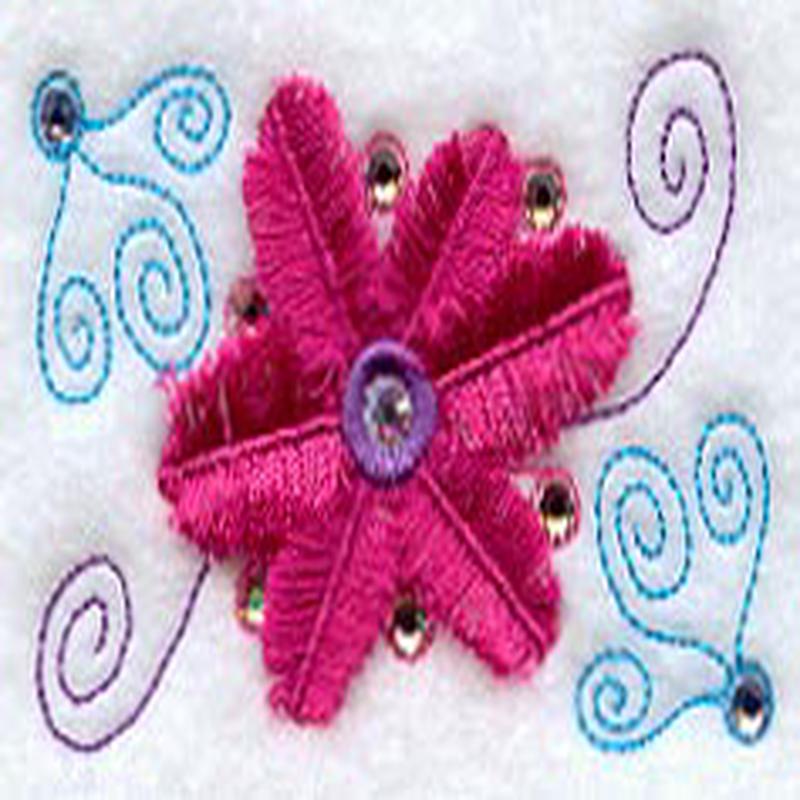 Flower (Fringe, Crystals)