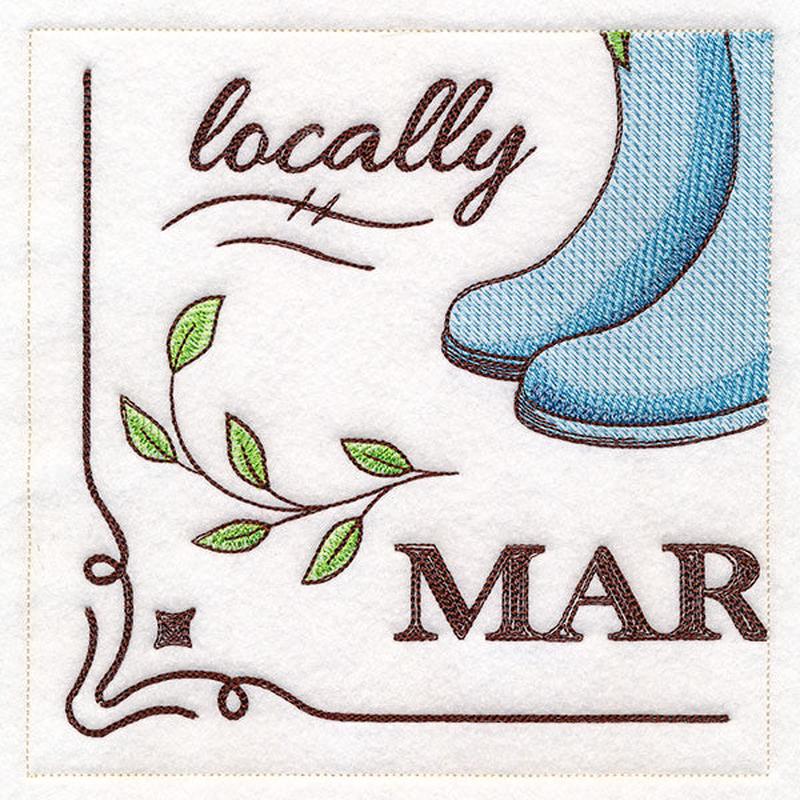 Flower Market Sign Panel 3