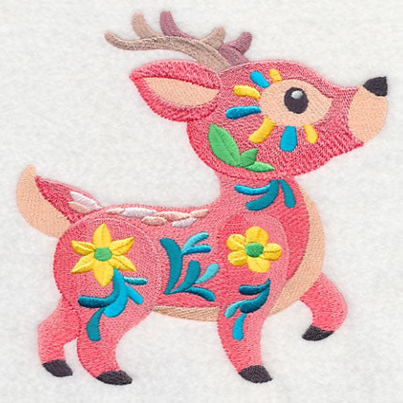 Flower Power Baby Deer