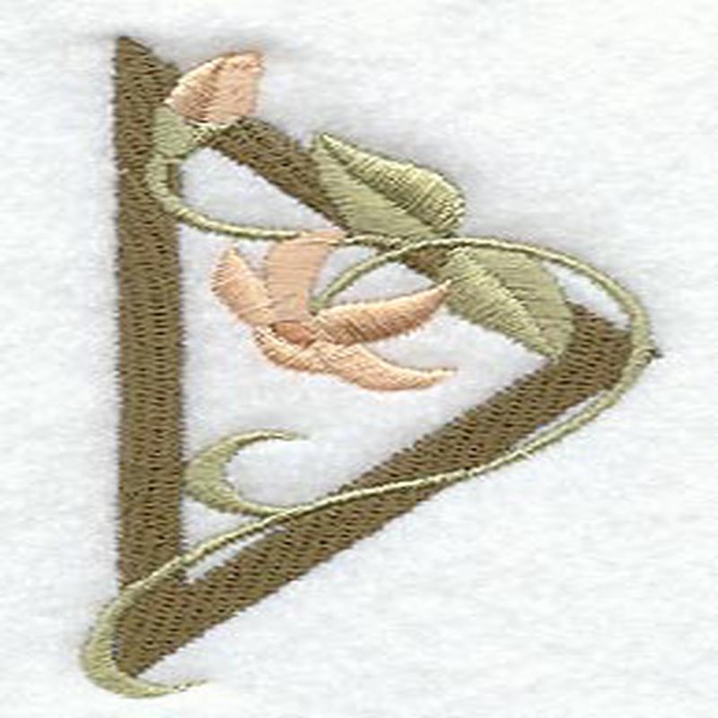 Floral Heirloom Triangle - Right