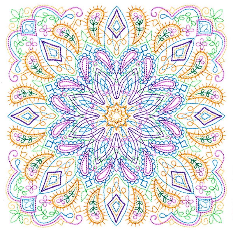 Floral Kaleidoscope 1