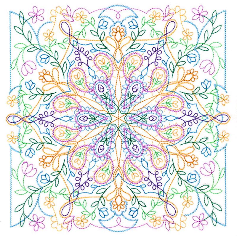 Floral Kaleidoscope 4