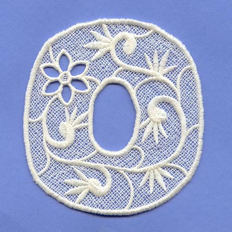 Floral Lace Number 0 (Lace)
