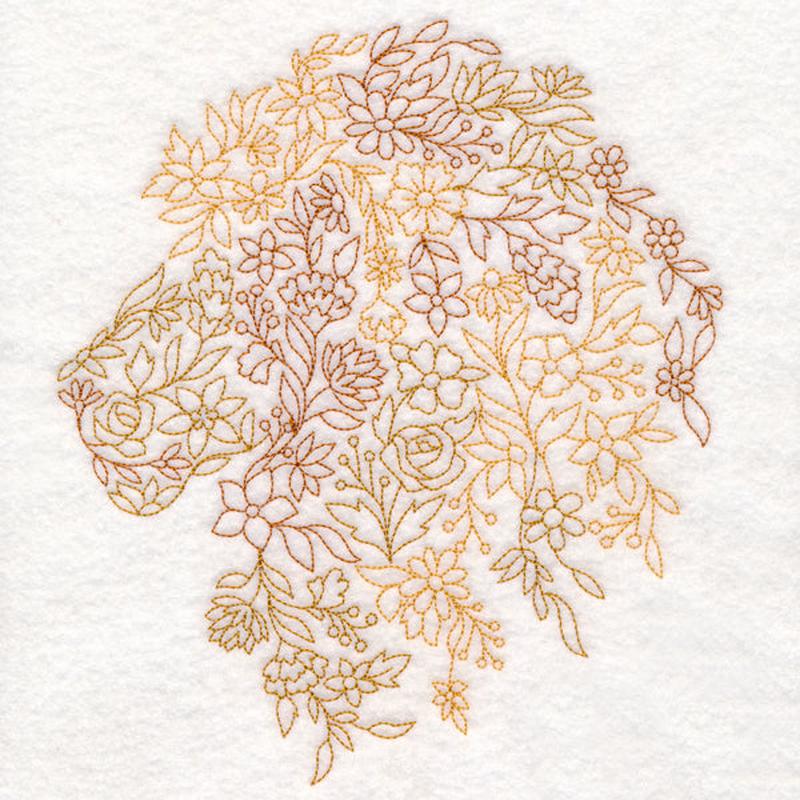 Floral Lion