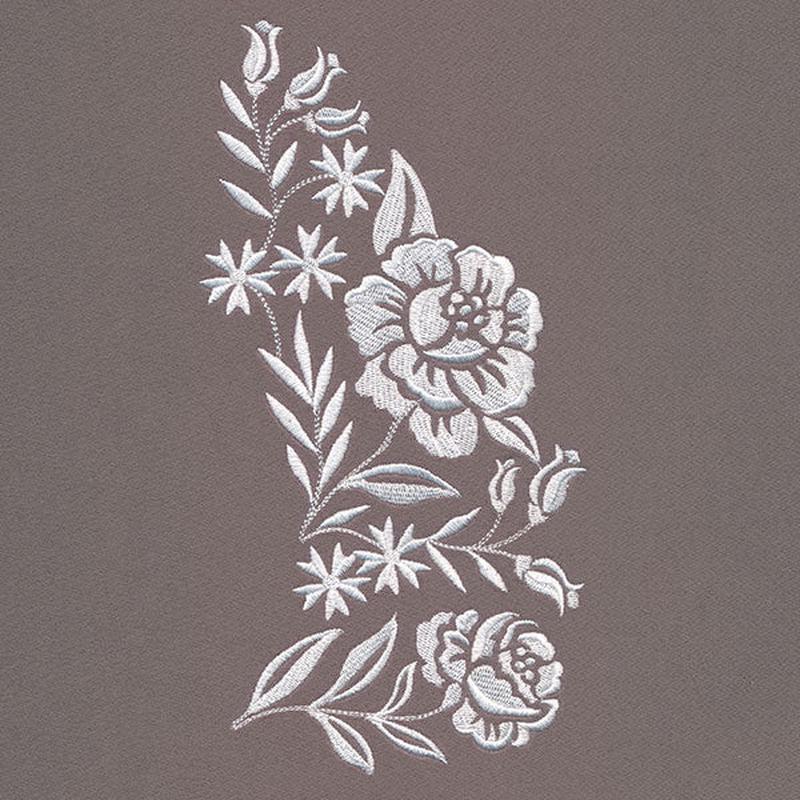 Floral Wreath & Butterfly Spray 1