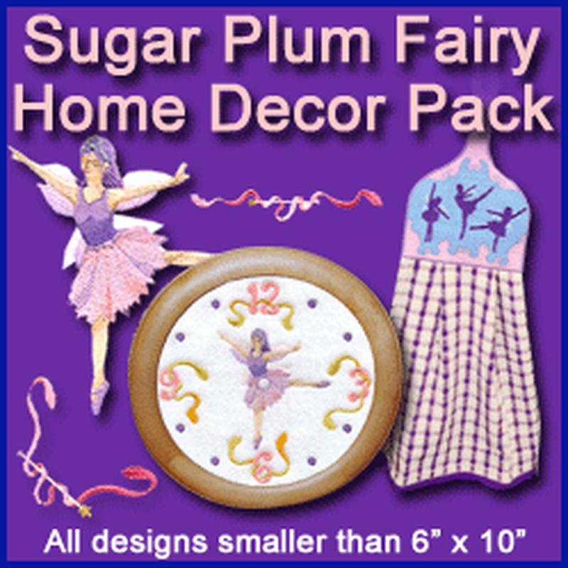 A Sugarplum Fairy Home Decor Design Pack