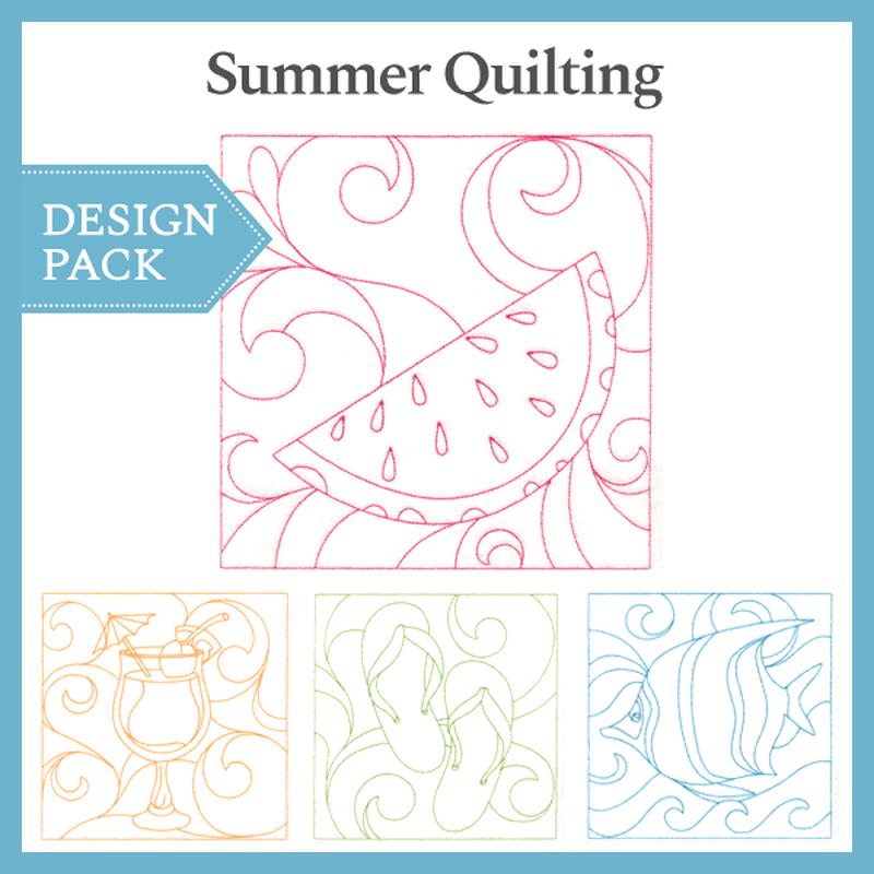 A Summer Quilting Design Pack