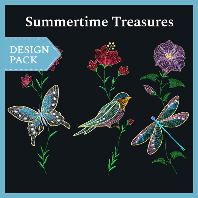A Summertime Treasures Design Pack