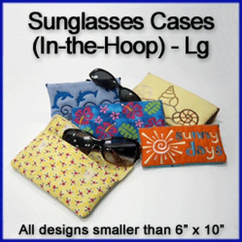 A Sunglasses Cases (In-the-Hoop) Design Pack