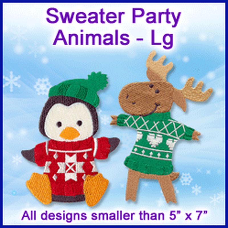 A Sweater Party Animals Design Pack