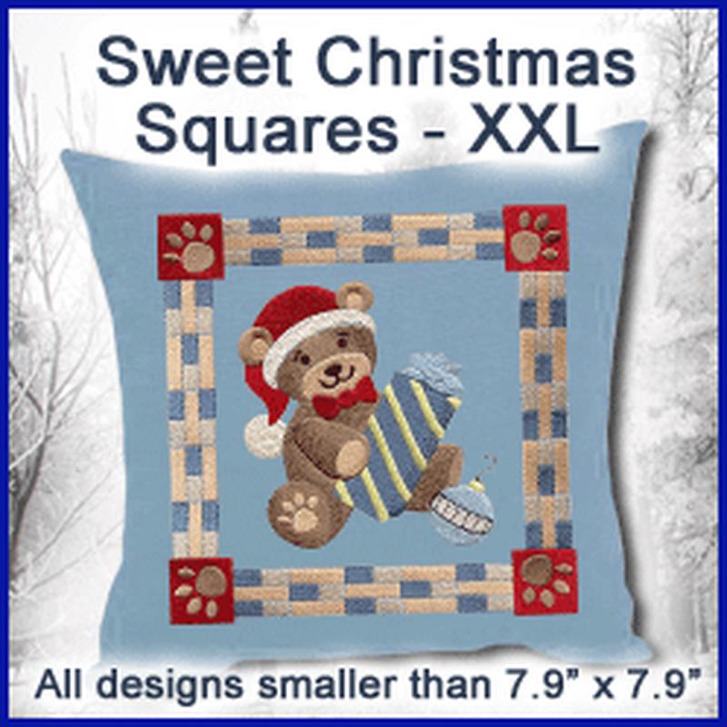 A Sweet Christmas Squares Design Pack