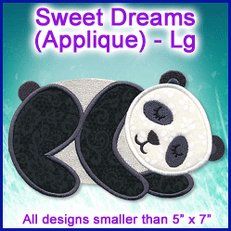 A Sweet Dreams (Applique) Design Pack