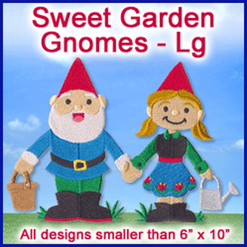 A Sweet Garden Gnomes Design Pack