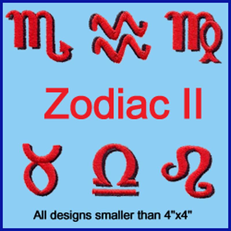 A Symbols of the Zodiac Design Pack II