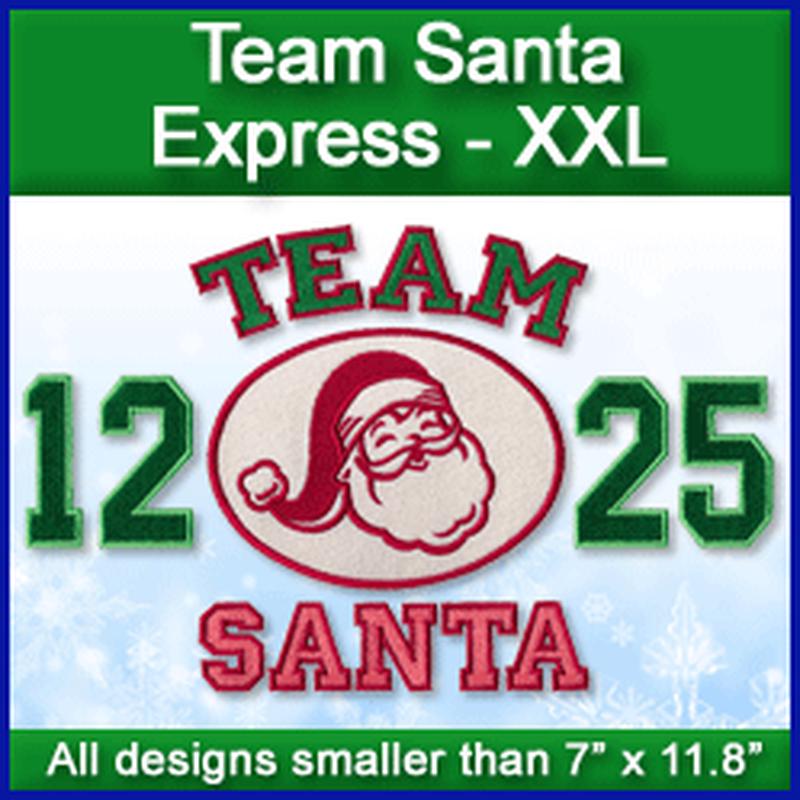 A Team Santa Express Design Pack