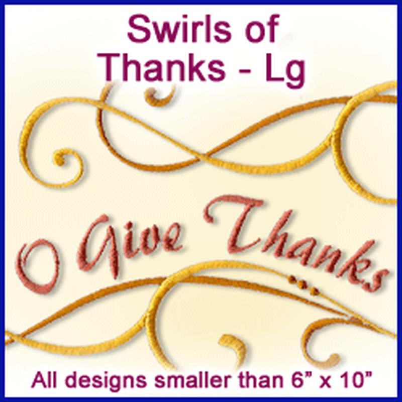 A Thankful Swirls Design Pack