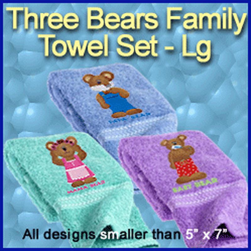 A Three Bears Family Design Pack