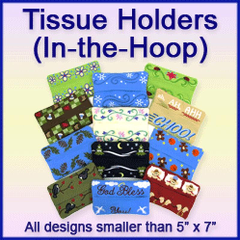 A Tissue Holders (In-the-Hoop) Design Pack