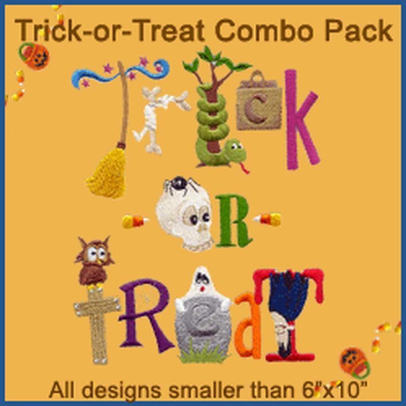 A Trick-or-Treat Combo Design Pack