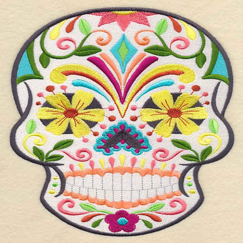 Flor de Fiesta Sugar Skull