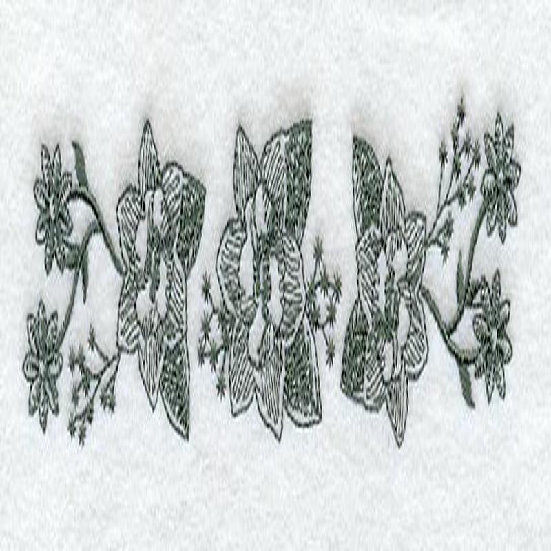 Floral Border (Toile)