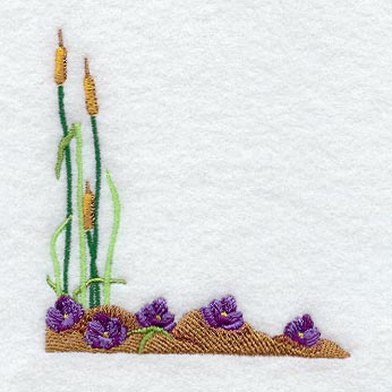 Floral & Cattail Corner