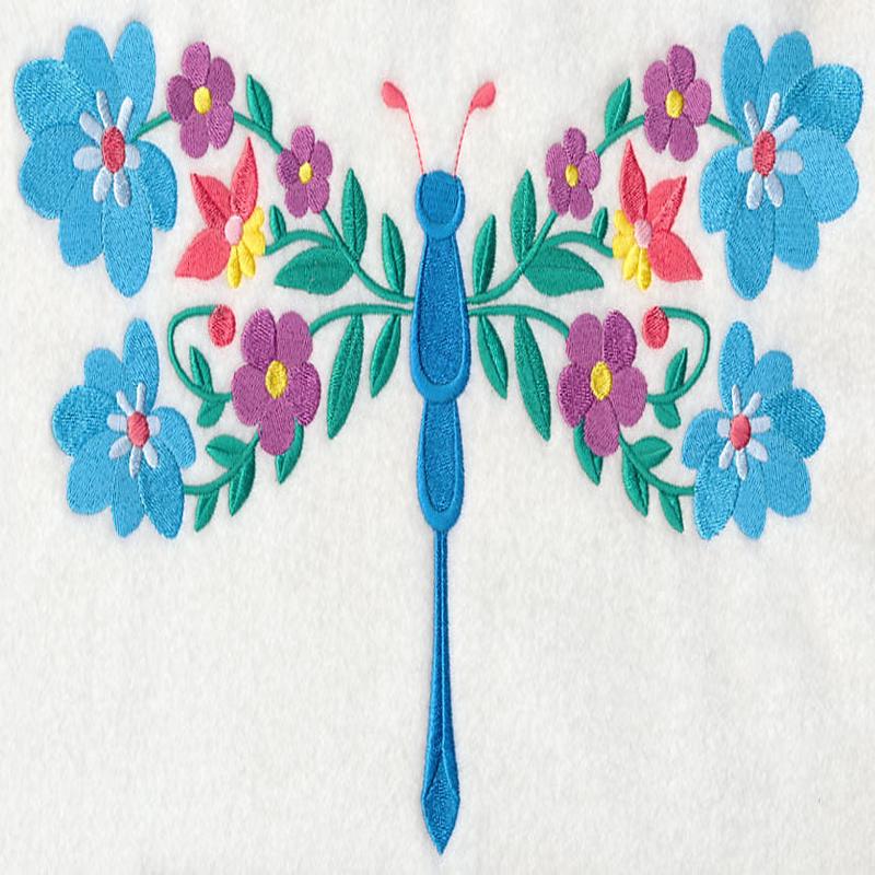 Floral Dragonfly
