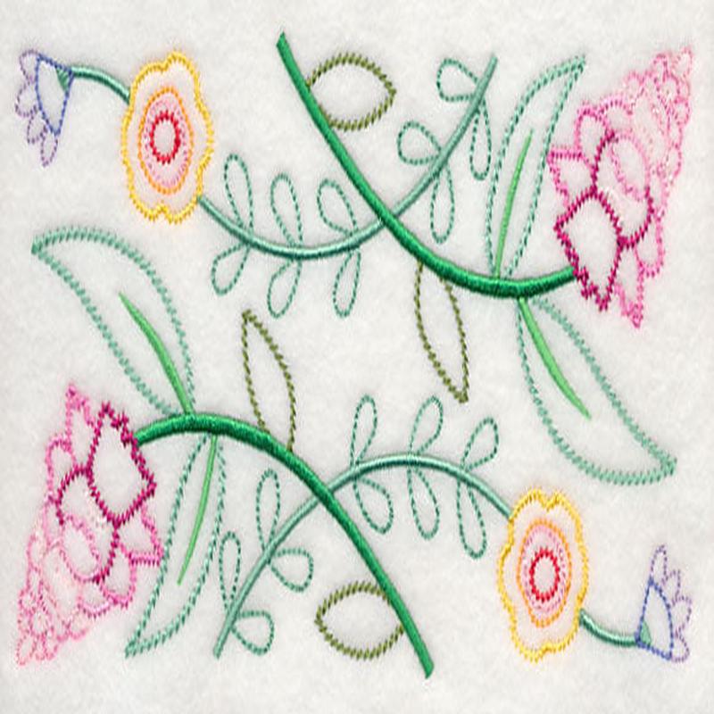 Floral Fantasy Border (Vintage)