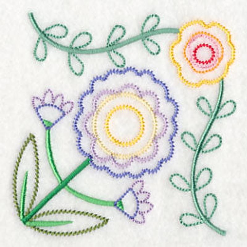 Floral Fantasy Corner (Vintage)