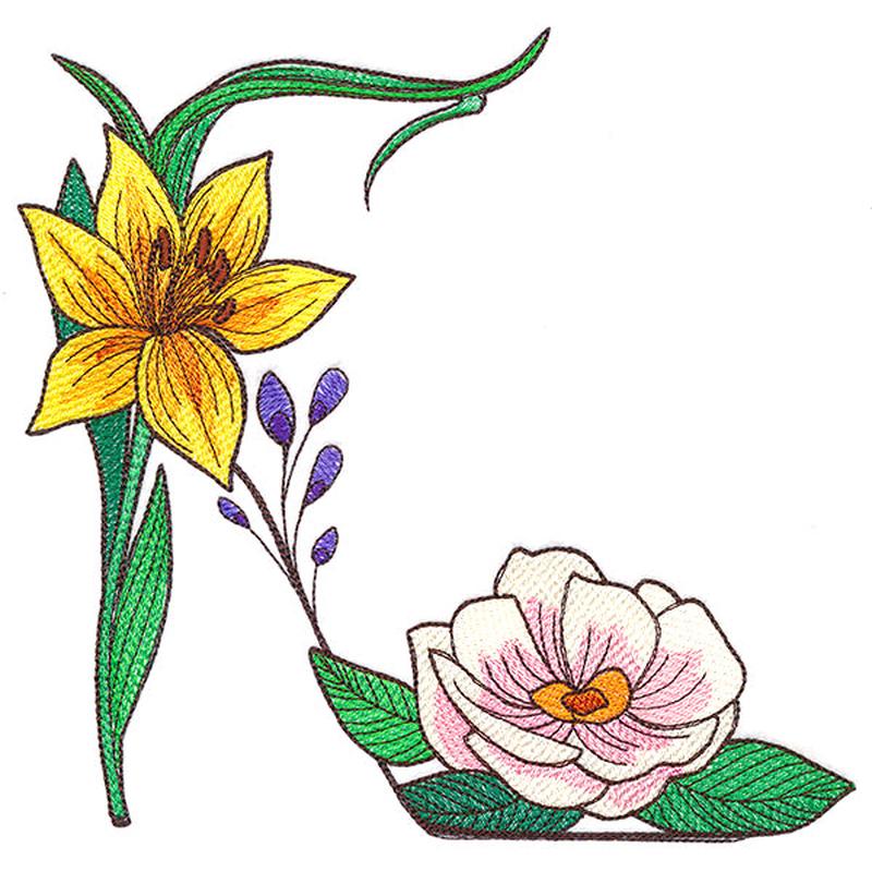 Floral Fashions Stiletto