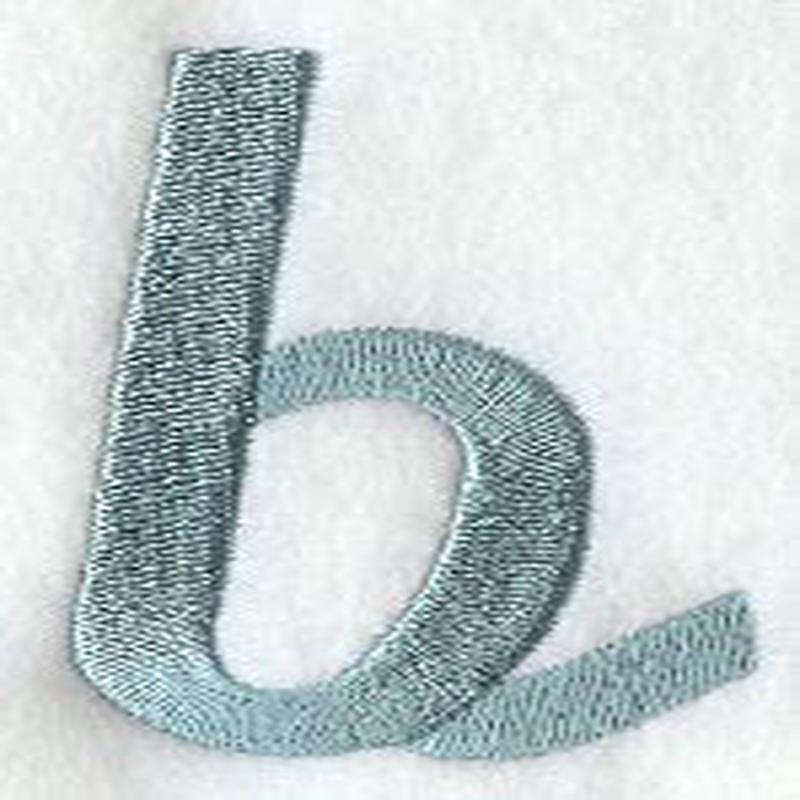 Flair Script Lower Case Letter b (3 Inch)