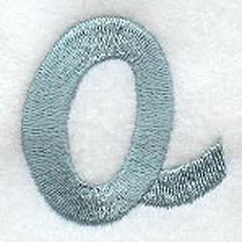 Flair Script Lower Case Letter o (3 Inch)