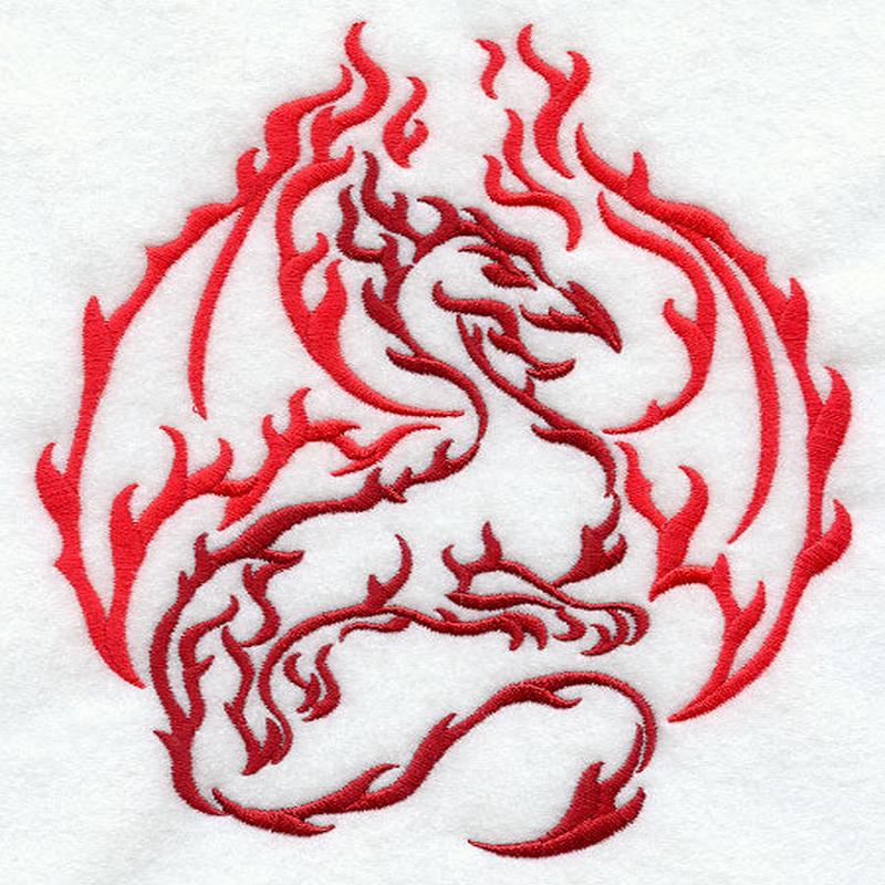 Flaming Dragon