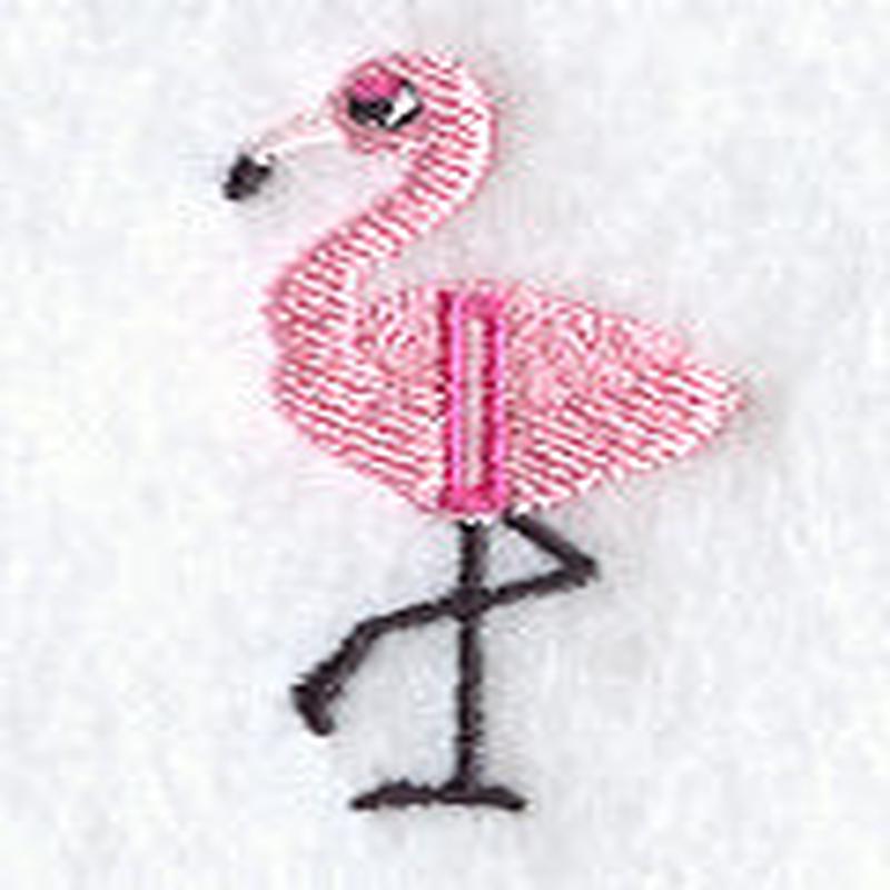 Flamingo Buttonhole - 1/2 Inch