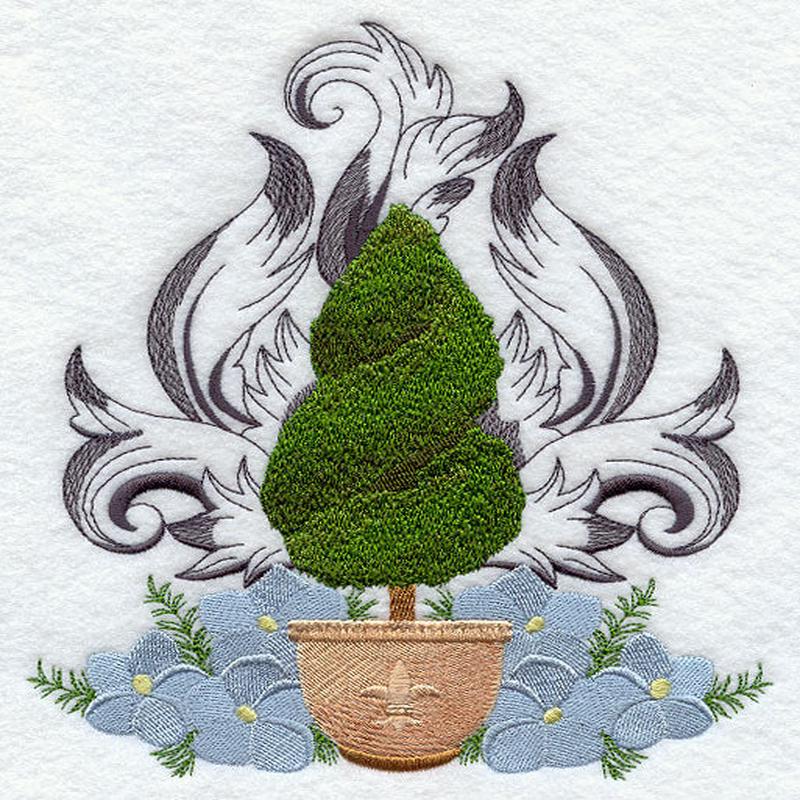 Fleur de Lis Topiary