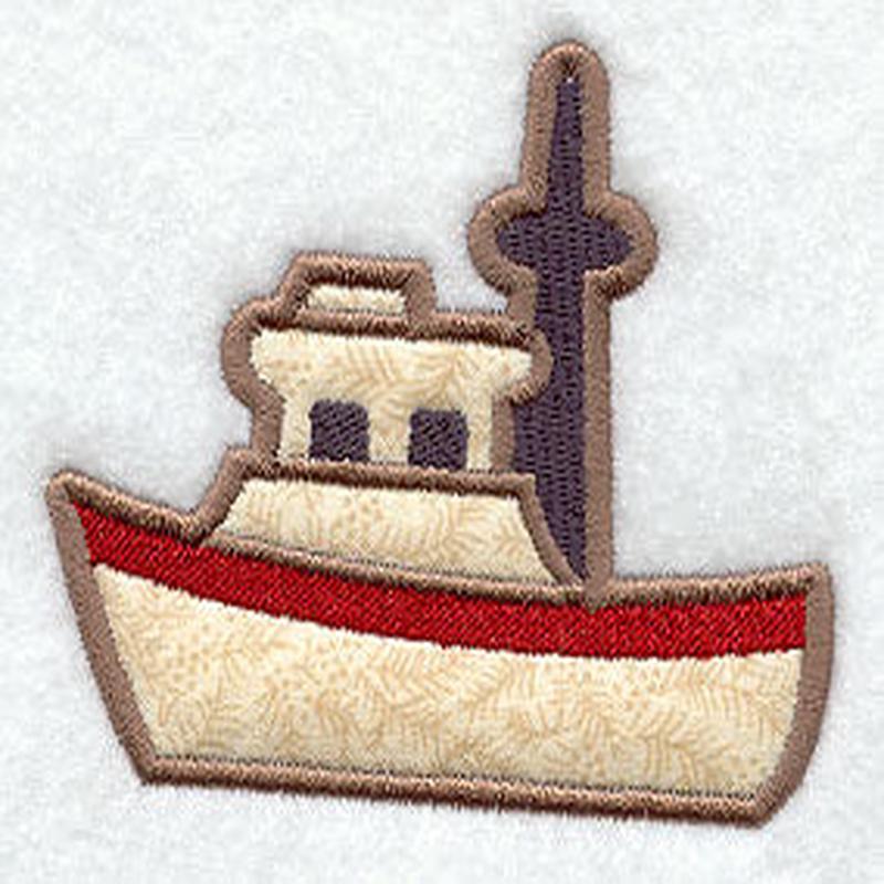 Fishing Boat (Applique)