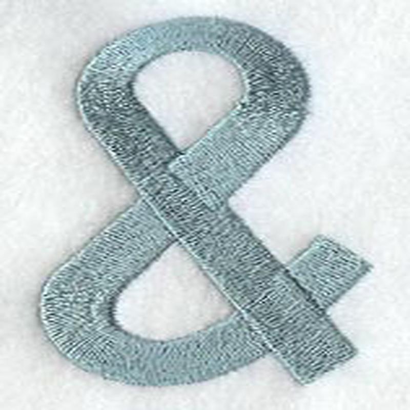 Flair Script Ampersand (3 Inch)