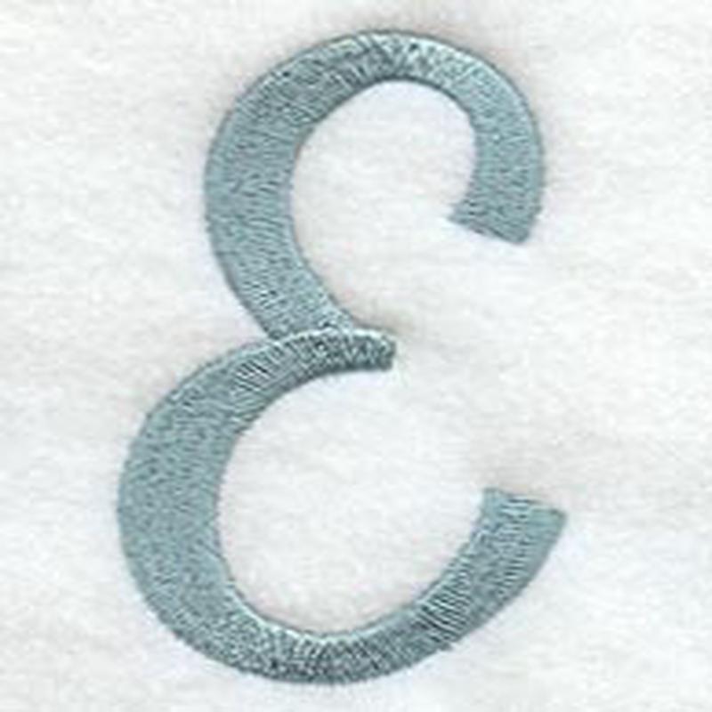 Flair Script Letter E (3 Inch)