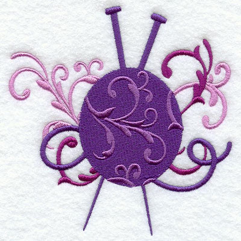 Filigree Yarn and Knitting Needles