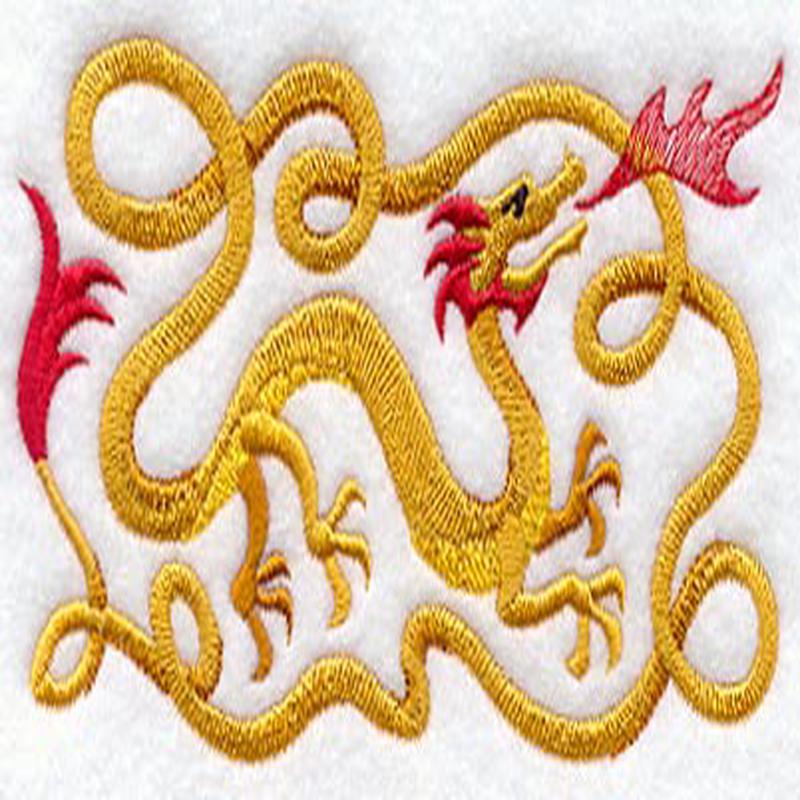 Fire-Breathing Long Dragon